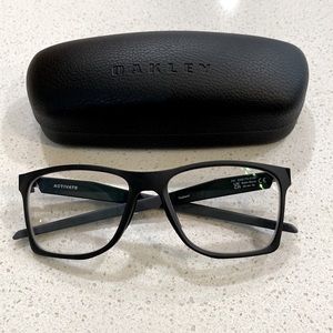 Oakley Activate OX8173 eyewear frame with case and cleaning cloth, EUC